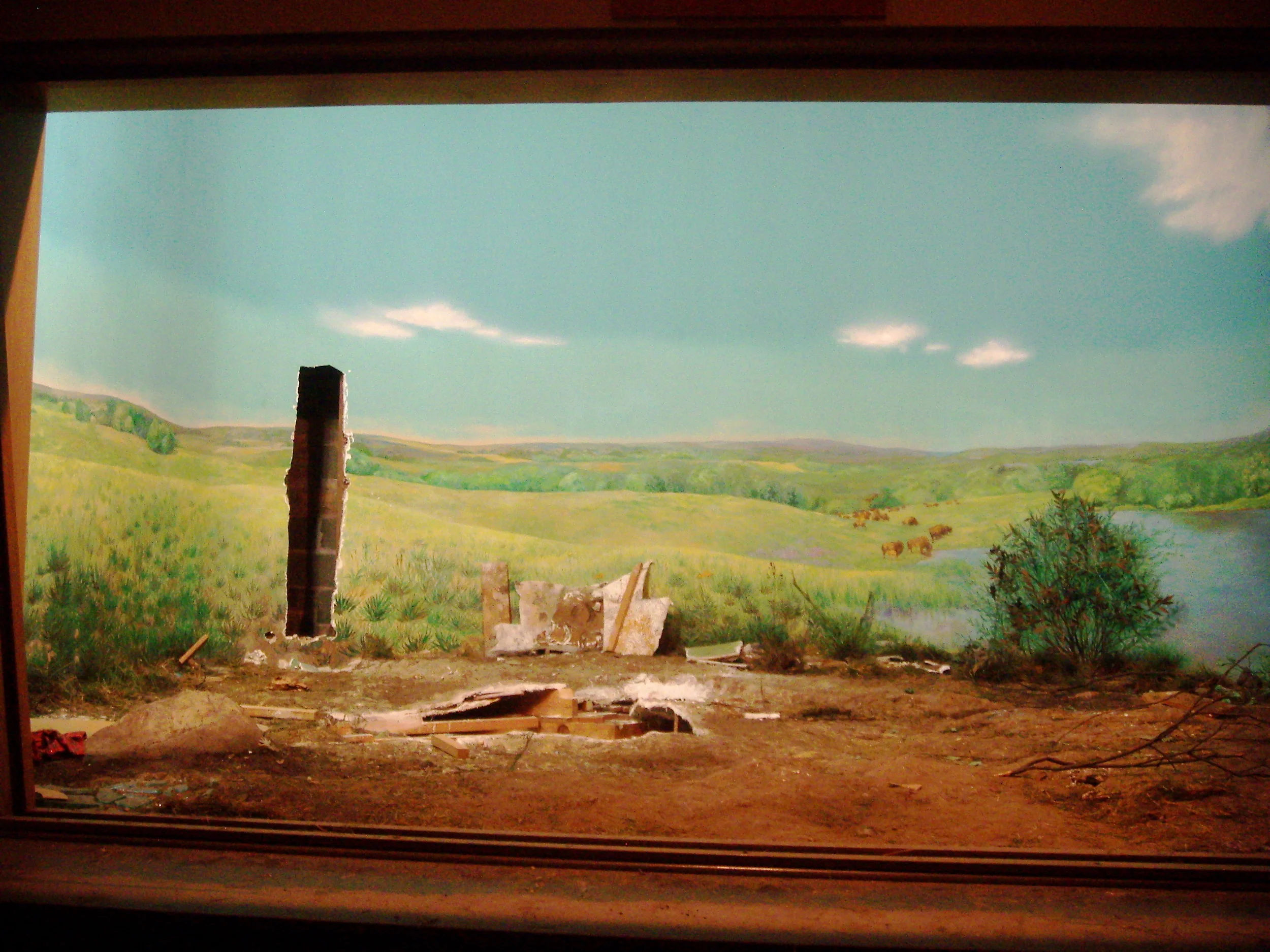    Public Museum   Gary Schwartz  Animated stop-motion/time-lapse Camera Obscura installation inside the old abandoned Grand Rapids Public Museum. The museum with it’s intact &amp; decaying exhibits have been closed to the Public for 16 years. “Magic