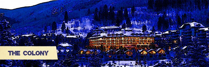 The Colony exists in what was once (before the great darkness) an exquisite ski resort for the wealthiest of vacationers. It is surrounded by a wall that serves to protect the colonials. Beyond the wall is nothing but death. Those who tread beyond this barrier have committed departure from The Colony and are usually presumed dead. The highest point of The Colony consists of The Inquiry & Enlightenment Academy, The Administrative Lodge and The Central facility. In the midst of these is The Creed of the Adonai Monument. Trailing down the hill from the monument are residential apartments. Surrounding the Life Circle are shops and cafes. Life inside the Colony, though remote, is festive and pleasant.
