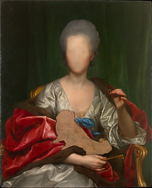 Portrait of Mariana de Silva y Sarmiento, duquesa de Huescar (1740-1794) from Metmuseum.org