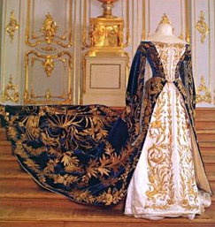 Court Gown of Grand Duchess Xenia Alexandrovna, 1894