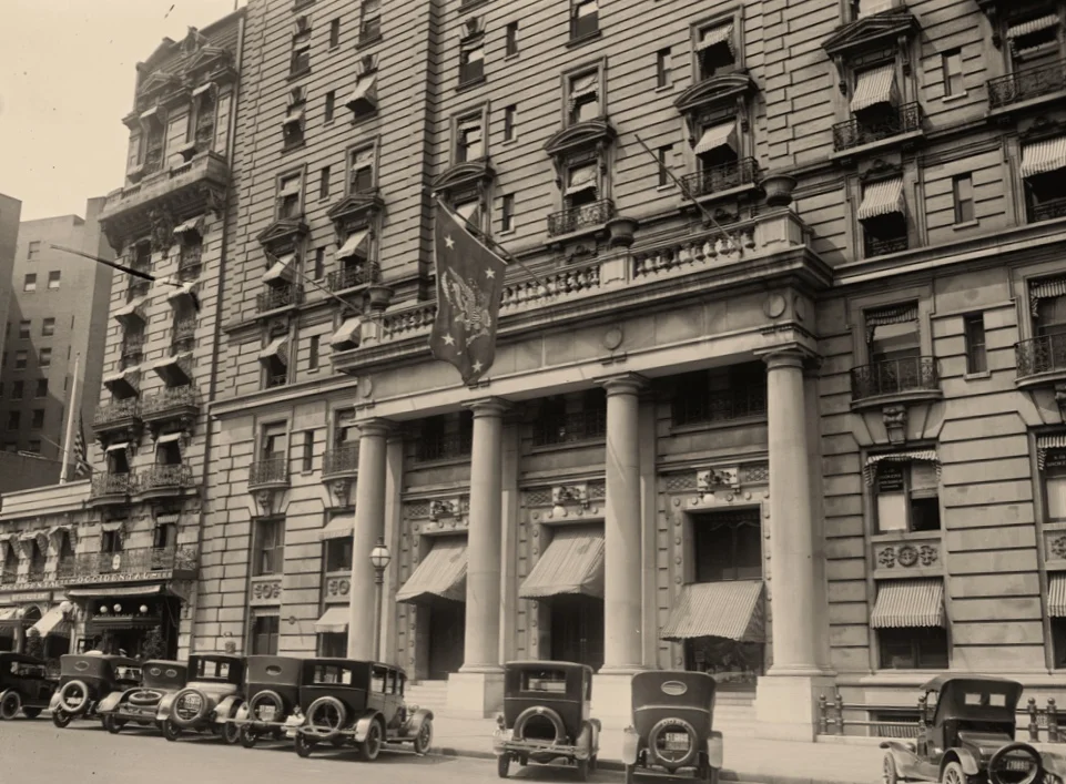 The Willard hotel, Washington DC, ca. 1920.