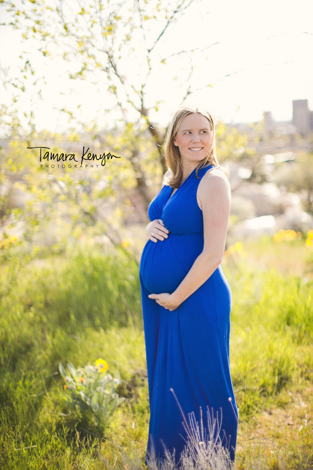maternity session in the boise foothills