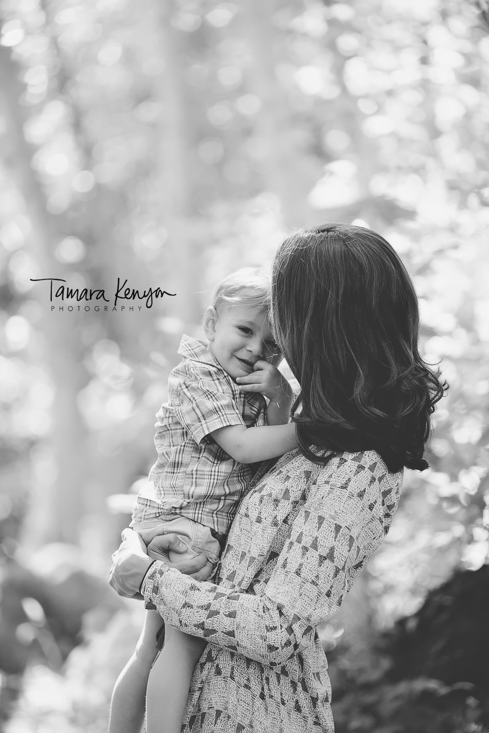 mother and son boise family photographer