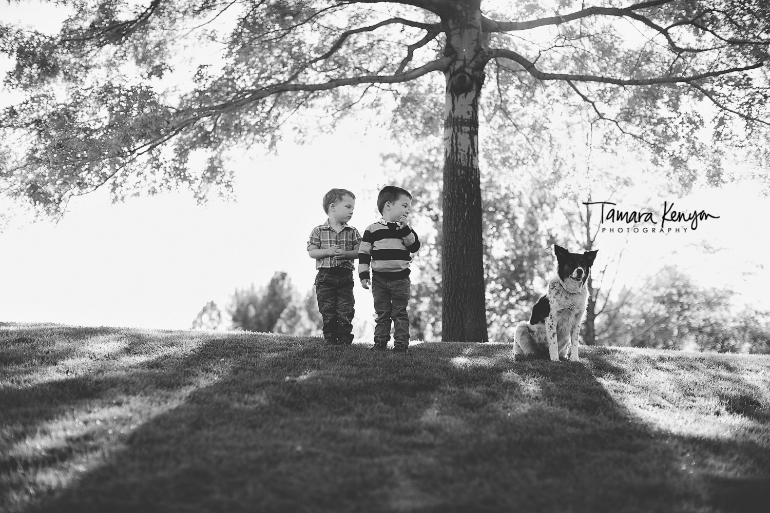 relaxed family photos in boise