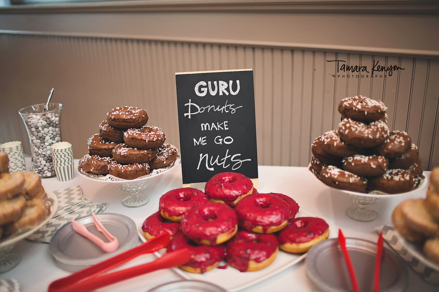 Guru Donuts Wedding Cake
