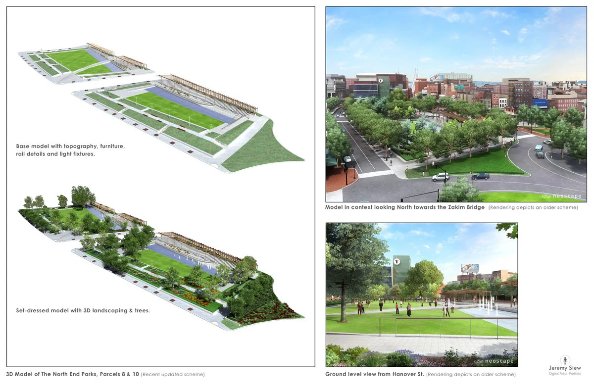 North End Parks - Boston Central Artery