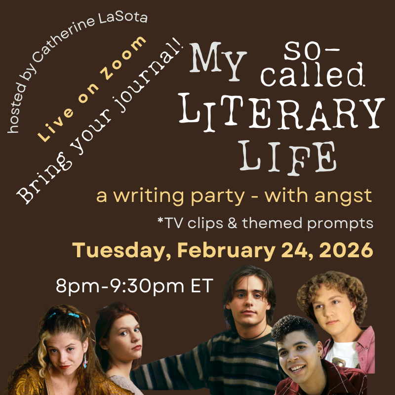 My So-Called Literary Life ONLINE writing party