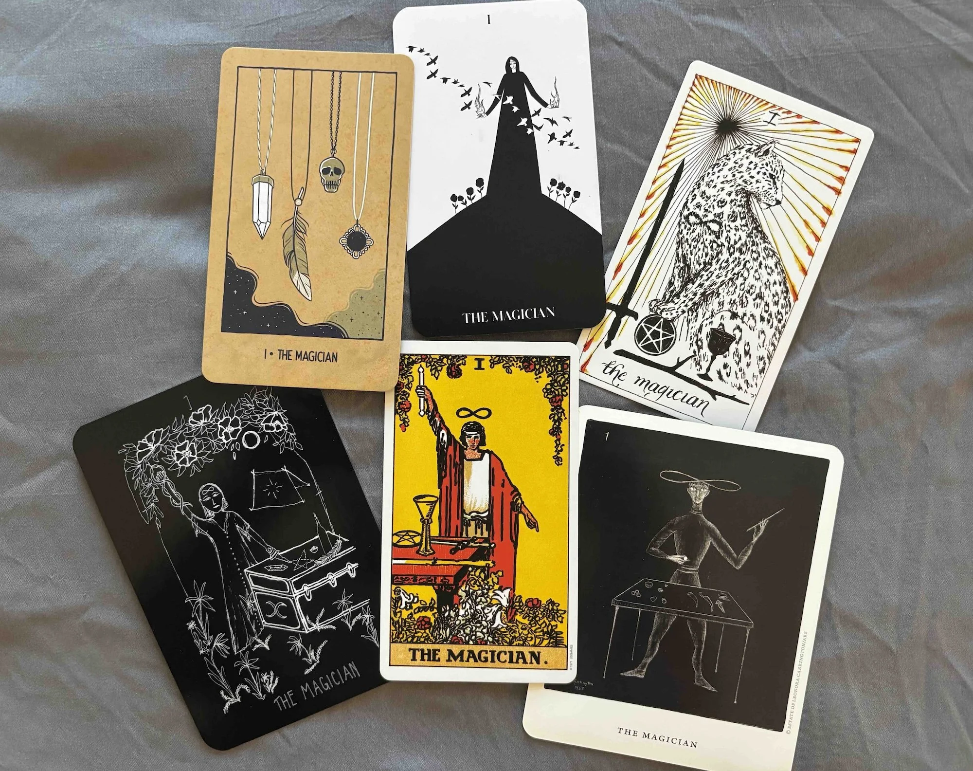 Magician tarot cards
