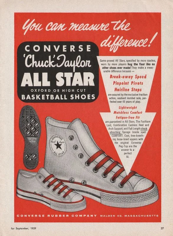 old converse ads