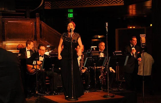 Appearing on the world-famous Johnny Holiday Program at The Cicada Club Los Angeles, CA Photo Credit: www.PhotosWithClass.com
