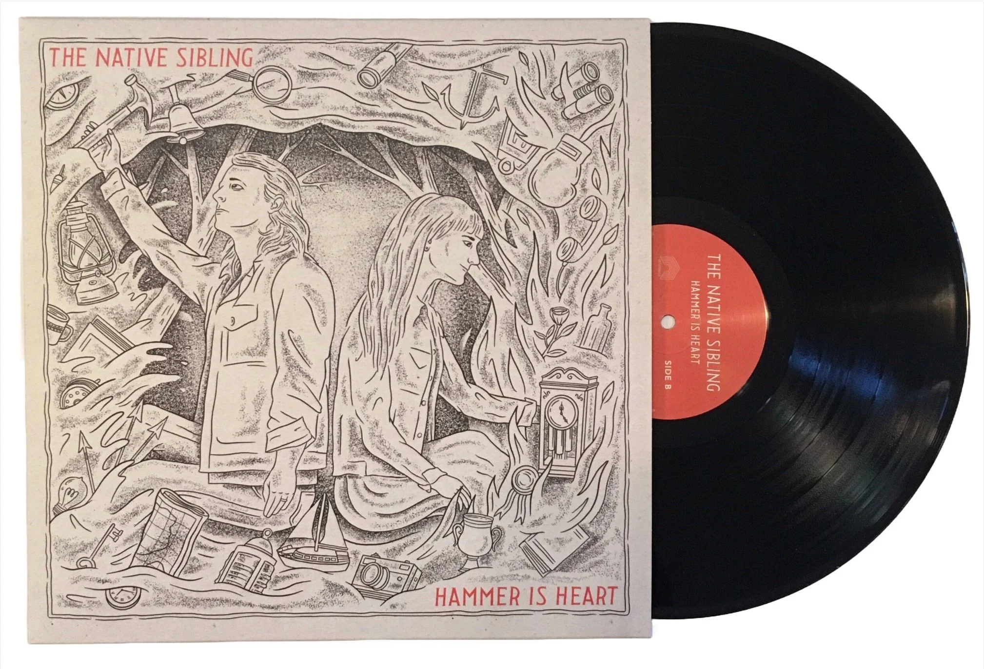 'Hammer is Heart' Pocket Vinyl - Black