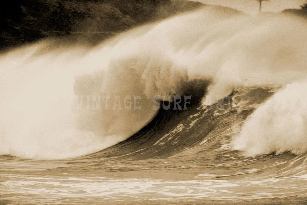 5. Waimea Bay, Hi 1962 sepia005