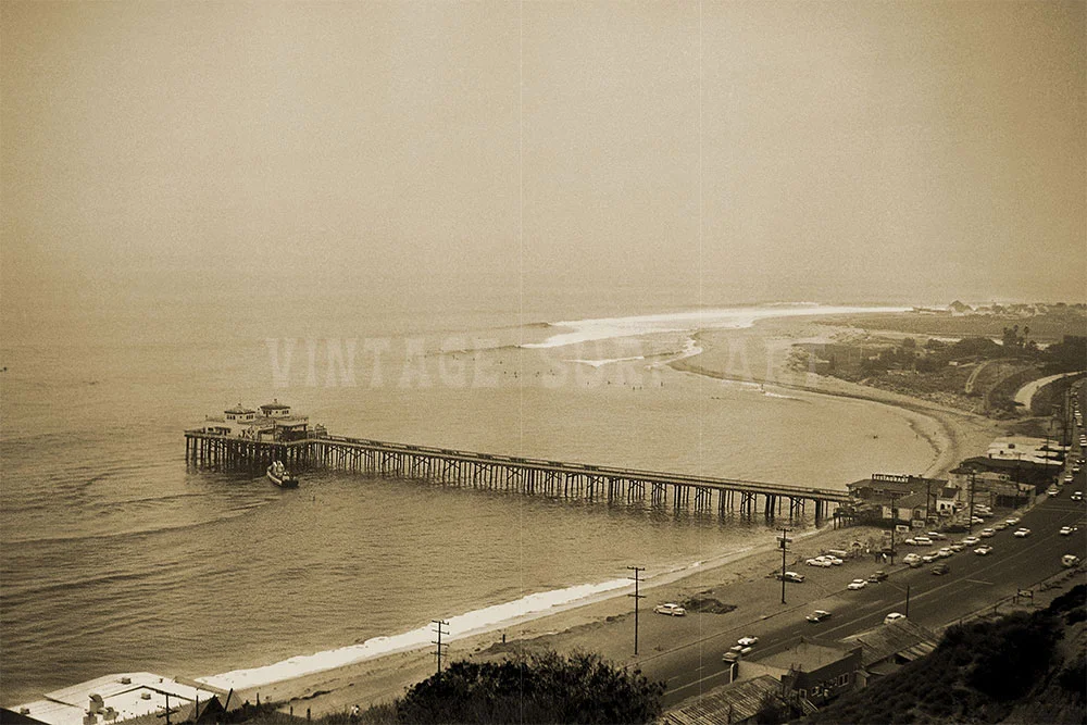 7. Malibu Pier 1962 sepia007