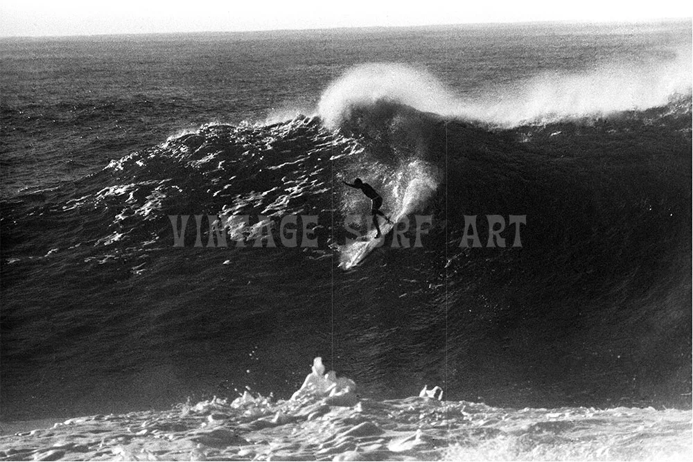 #51 Miki Dora - Waimea Bay, Hi 1962 bw017