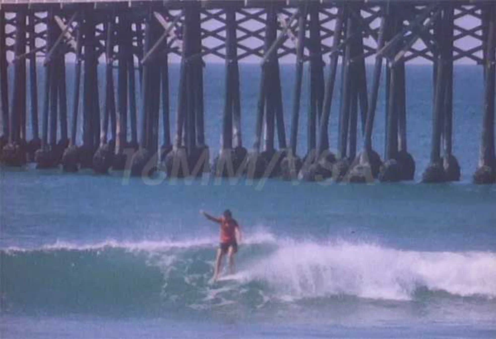 Surf #7 Corky Carroll, Oceanside Pier, Ca 1962