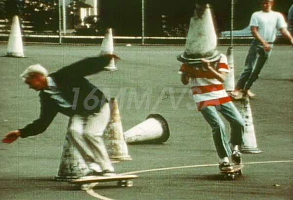 Skateboarding #6 Paul Revere School, Ca 1965