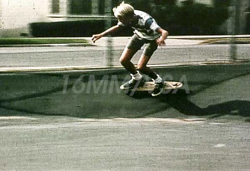 Skateboarding #21 Danny Bear Kenter School, Ca 1960's