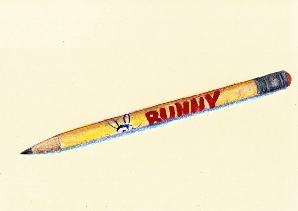 bunny pencil