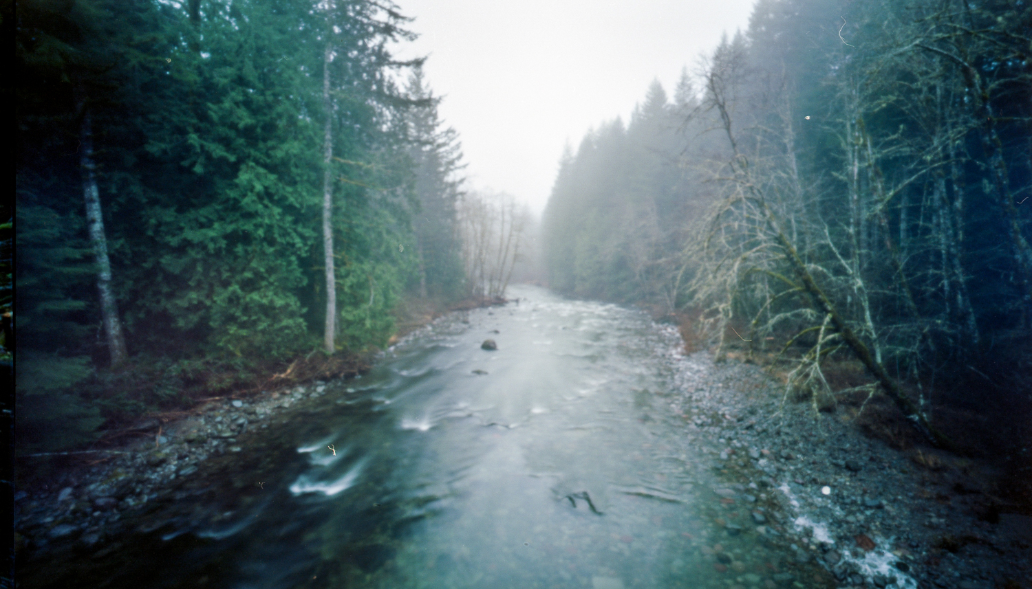 Misty river