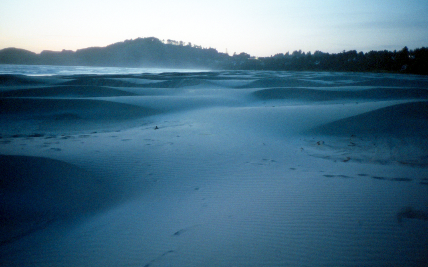 rolling waves of sand