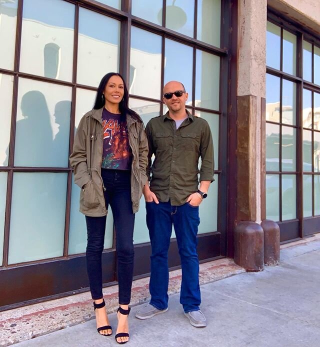 Quick after meeting photo opp! We&rsquo;re looking forward to sharing the newest client announcement with everyone. Hint: Decentralized digital humans 🔗 #startup #tech #publicrelations