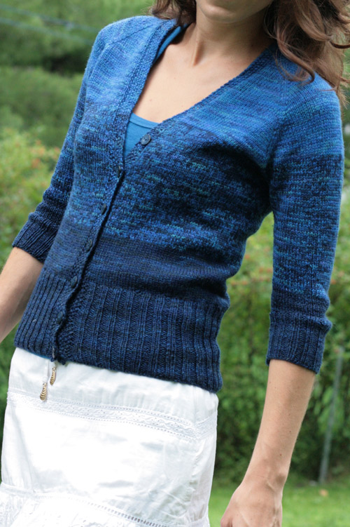ombre sweater knitting pattern
