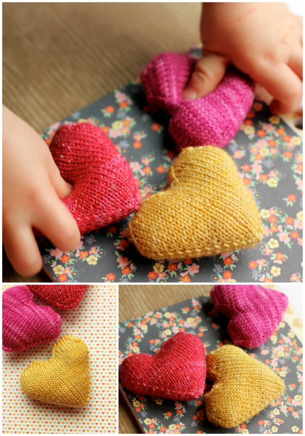 Treat Ürself Heart knit short pants cable knit heart short pants | Treat ürself