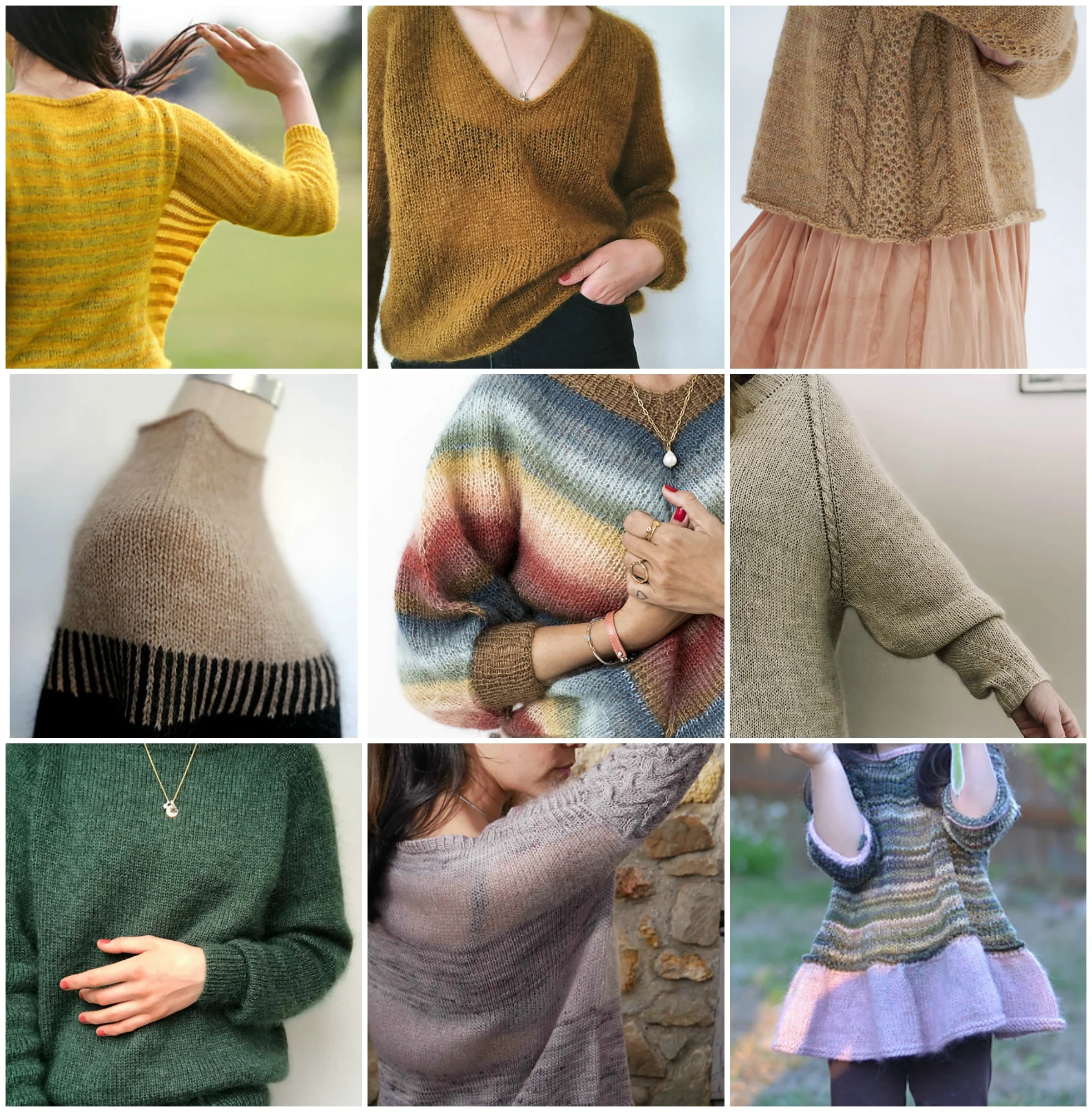TFA Mohair Pattern Ideas — Tanis Fiber Arts