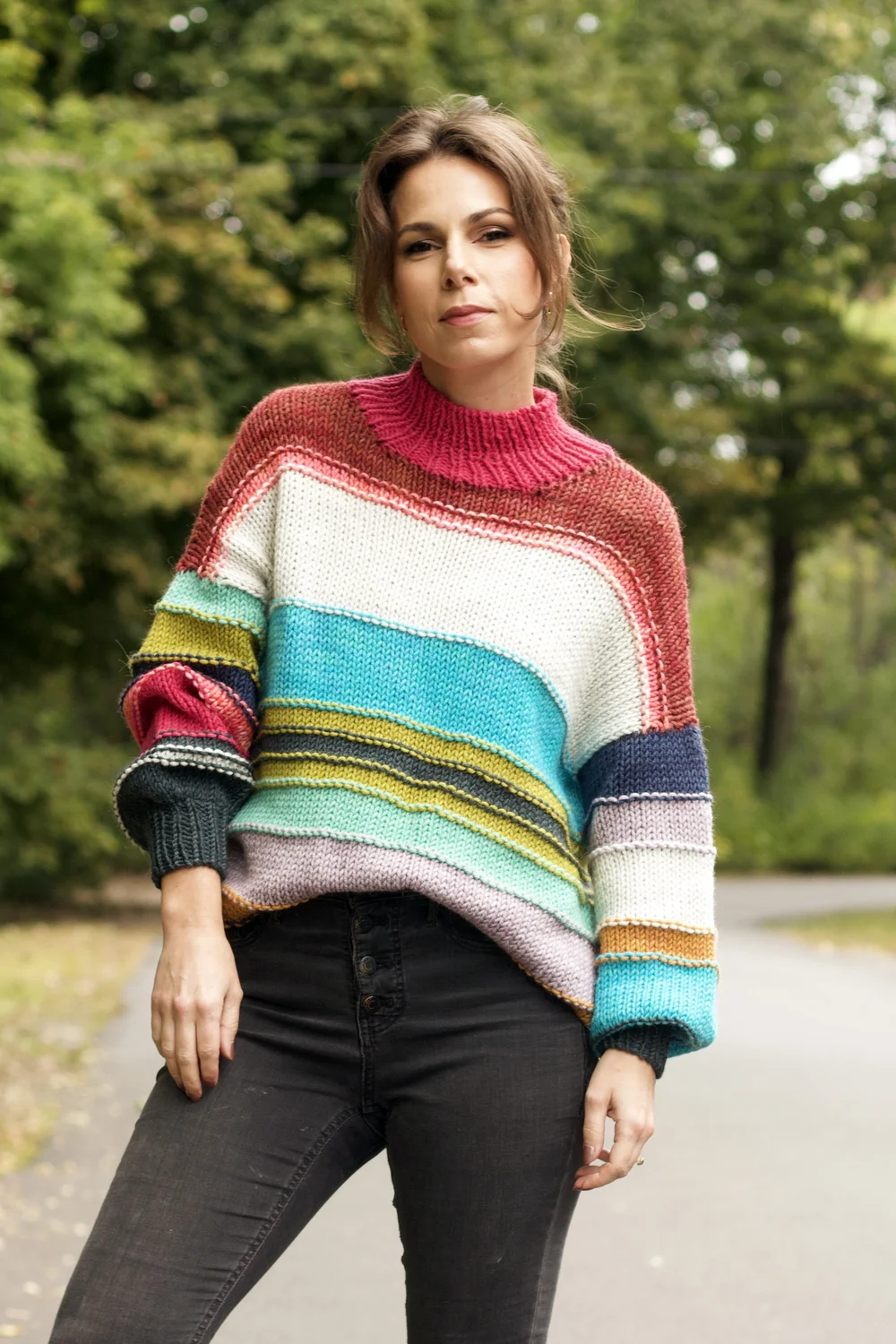 CLANE MIX COLOR KNIT TRENKER S CLANE 【25SS PRE ORDER】CLANE 正規