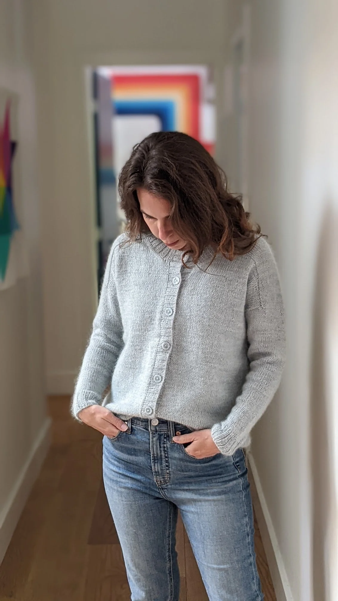 Ozzy Crew Cardigan — Tanis Fiber Arts