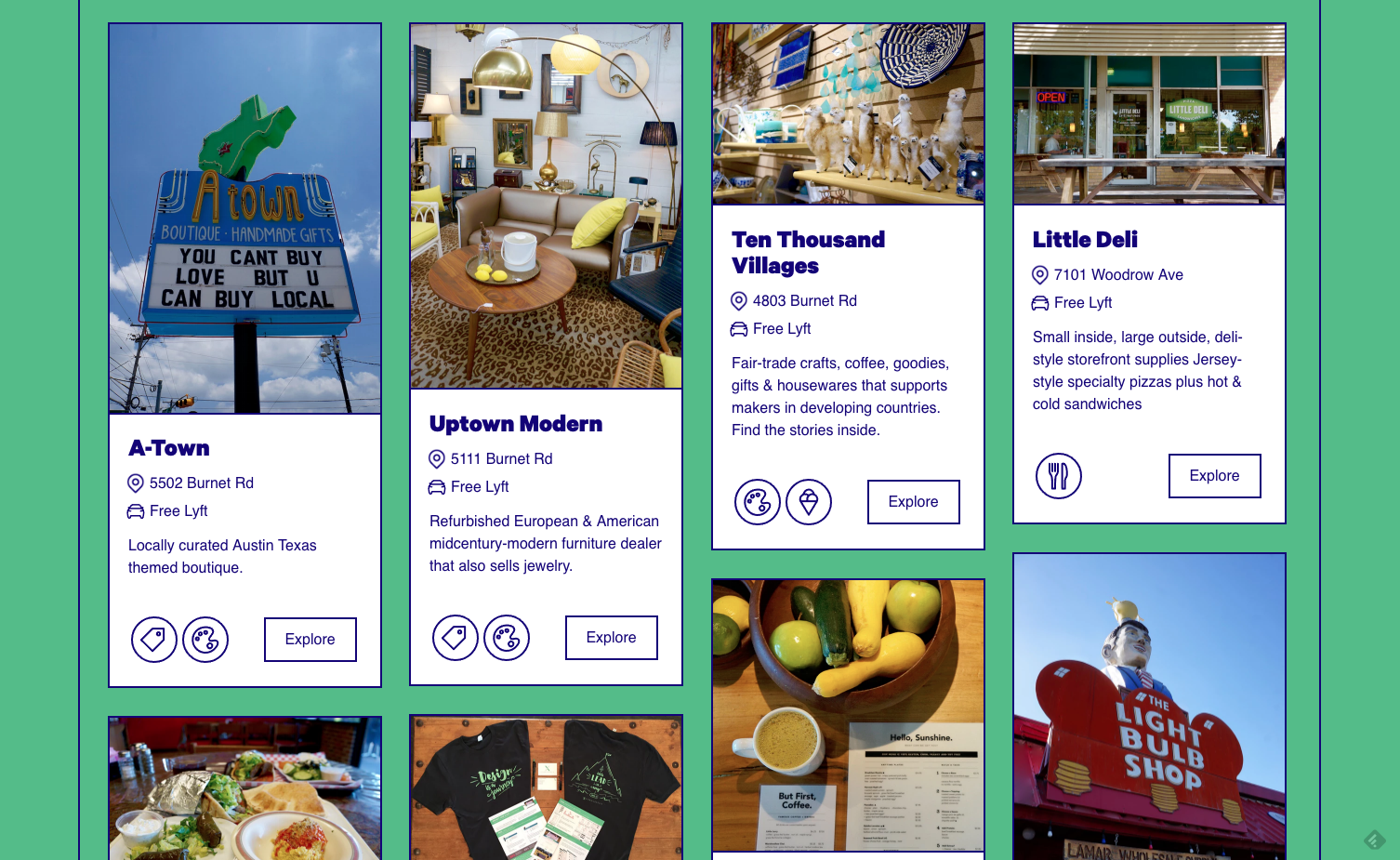 Detail from Curated Stories OTG