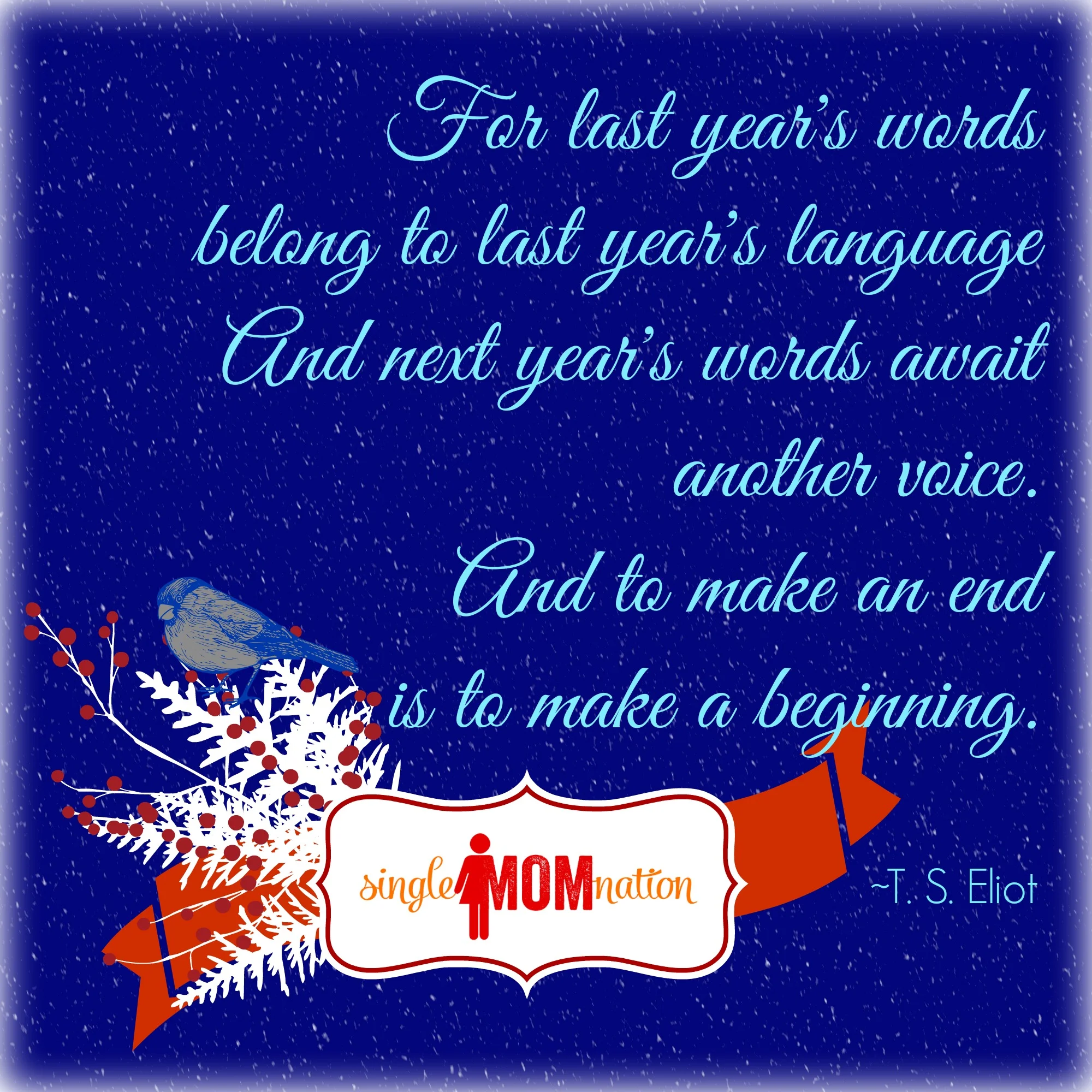 Single mama mantra for a New Year