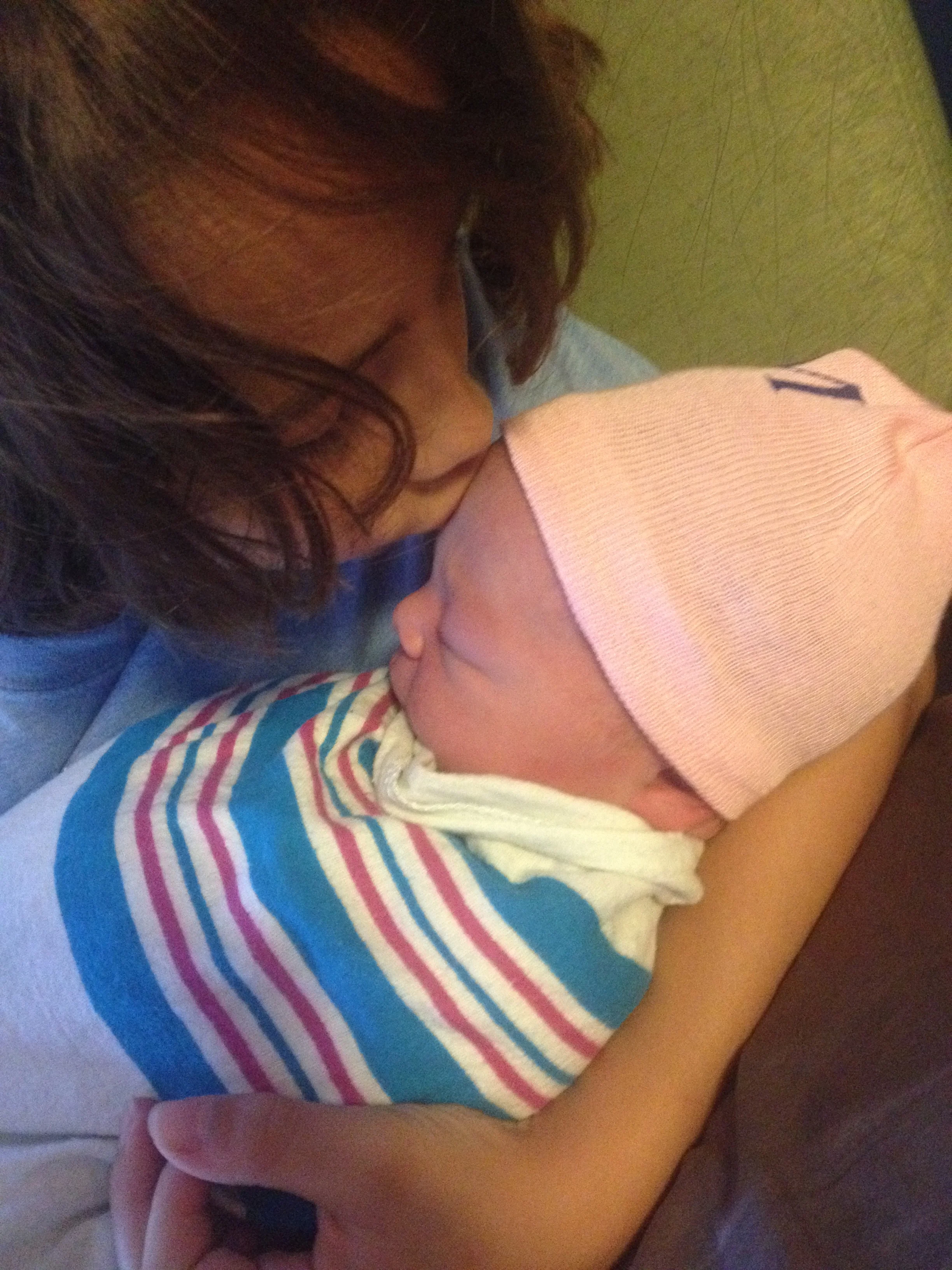 Being not so sure about the baby on the way