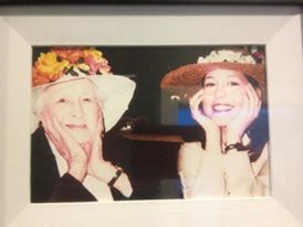With my grandmother. Photo credit Jessica Ashley