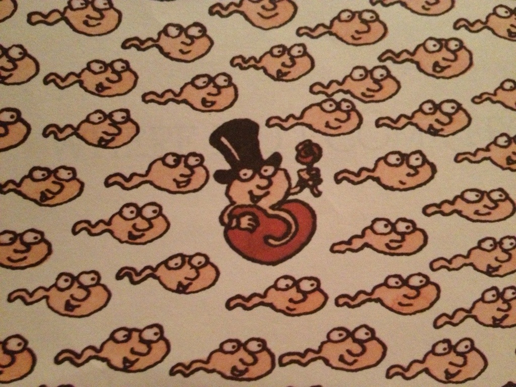 recognize this one? This book (and illustration) was the center of my childhood sex ed. if you've ever been in a relationship with me, it explains too much.