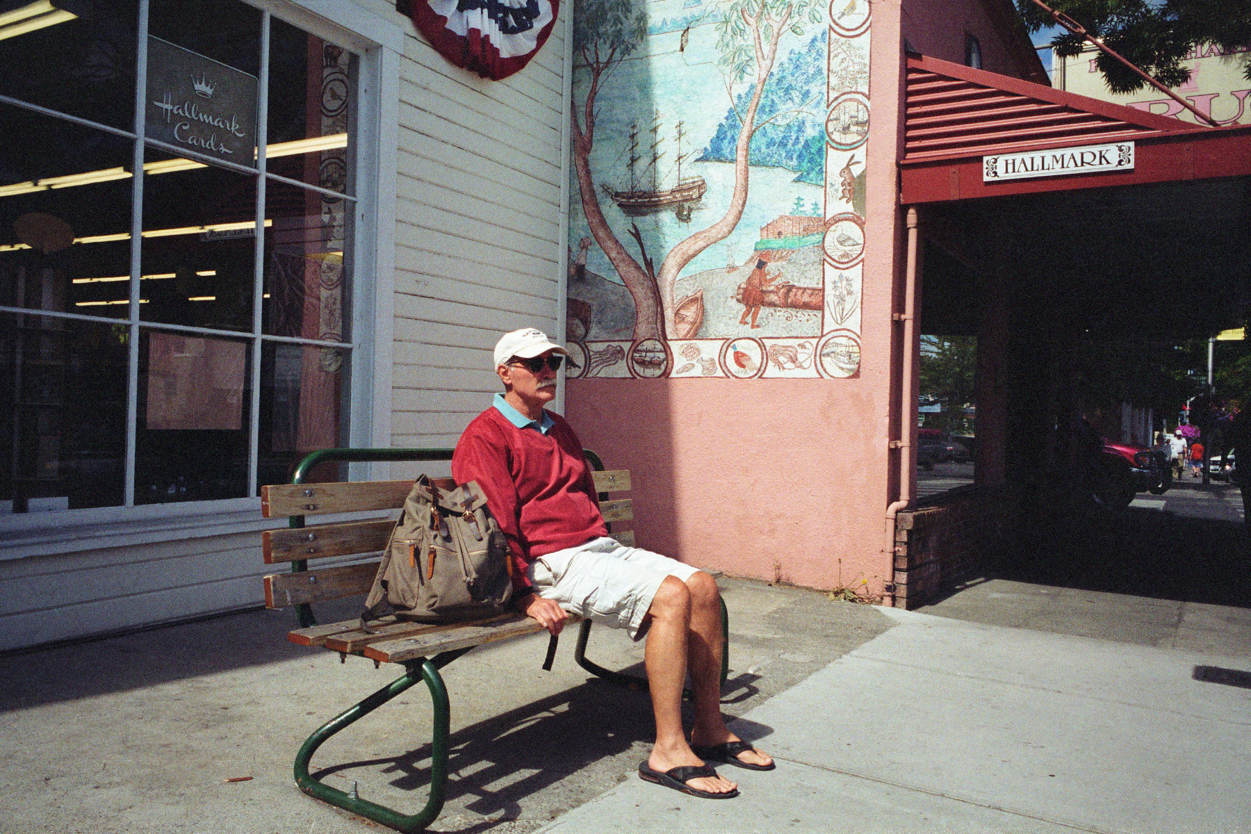 Man on Bench