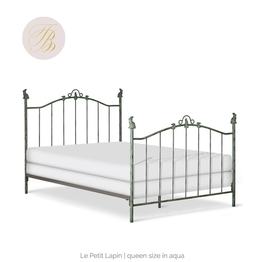 Le Petit Lapin Iron Bed Trish, Bird Bed Frame