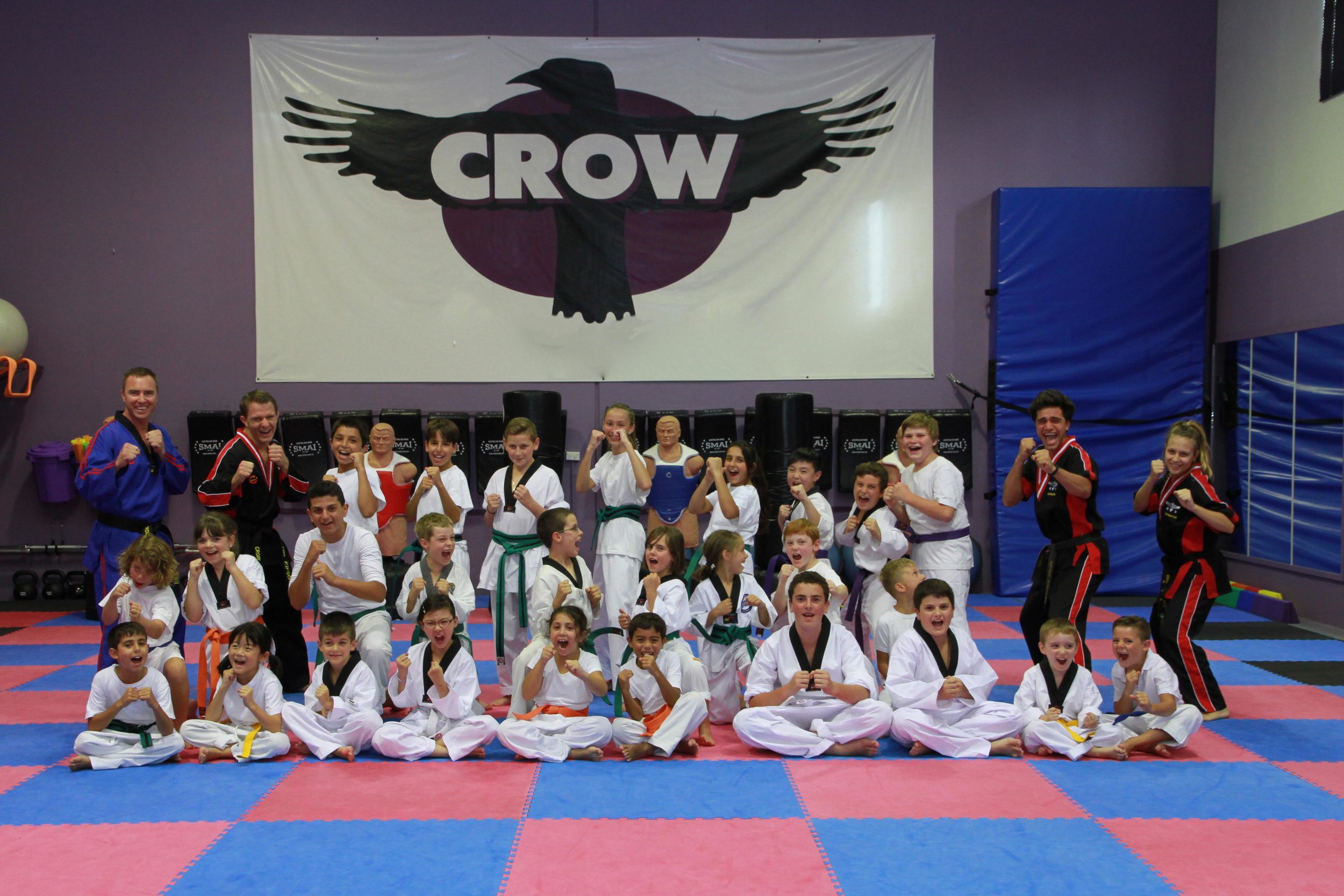 Crow Martial Arts for kids and teens