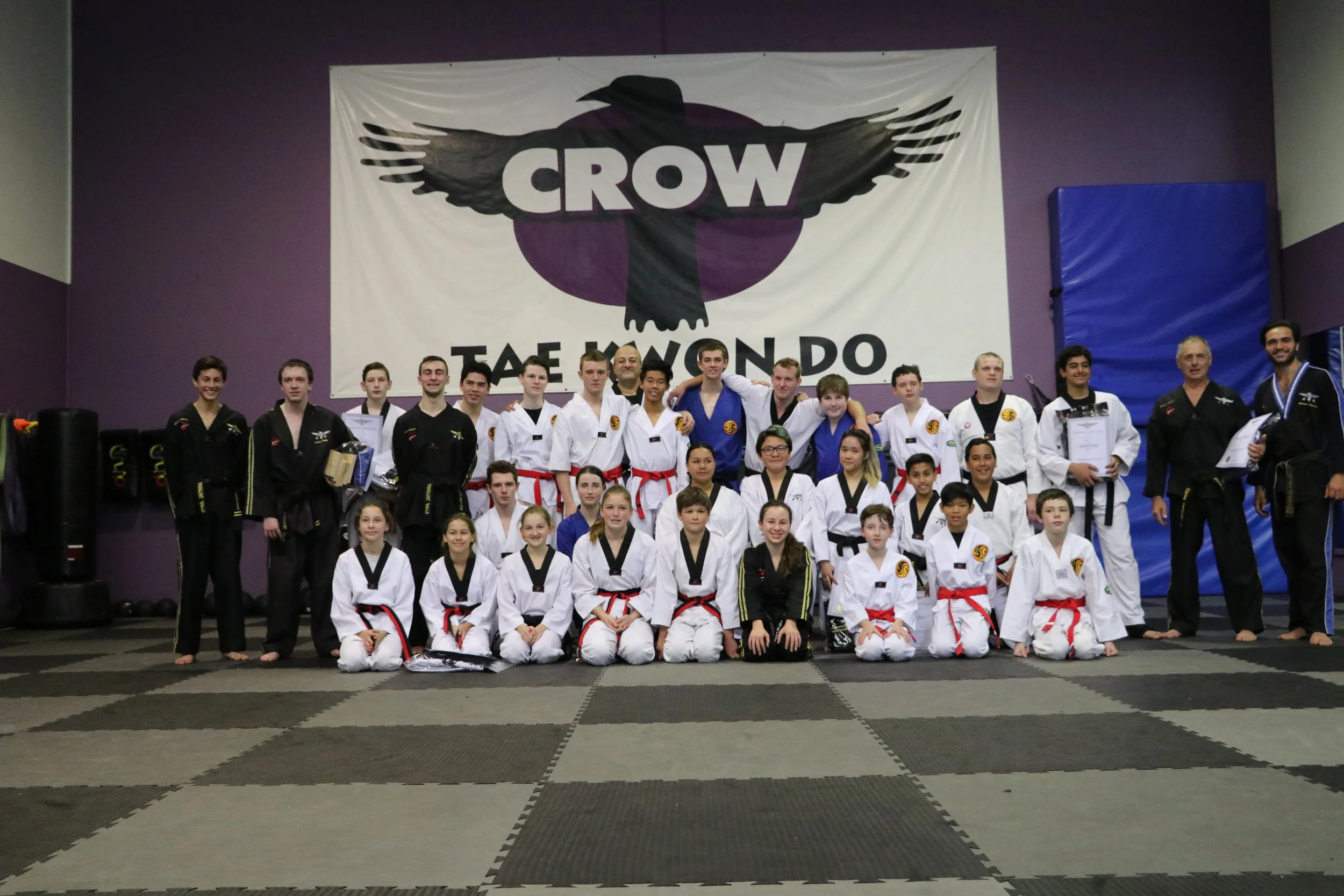 Black belt grading 06/17 gallery