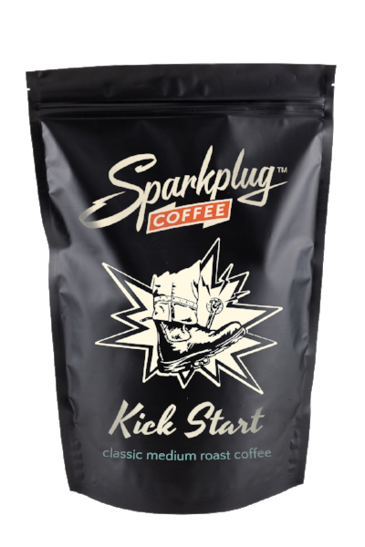 Kick Start medium roast espresso or drip