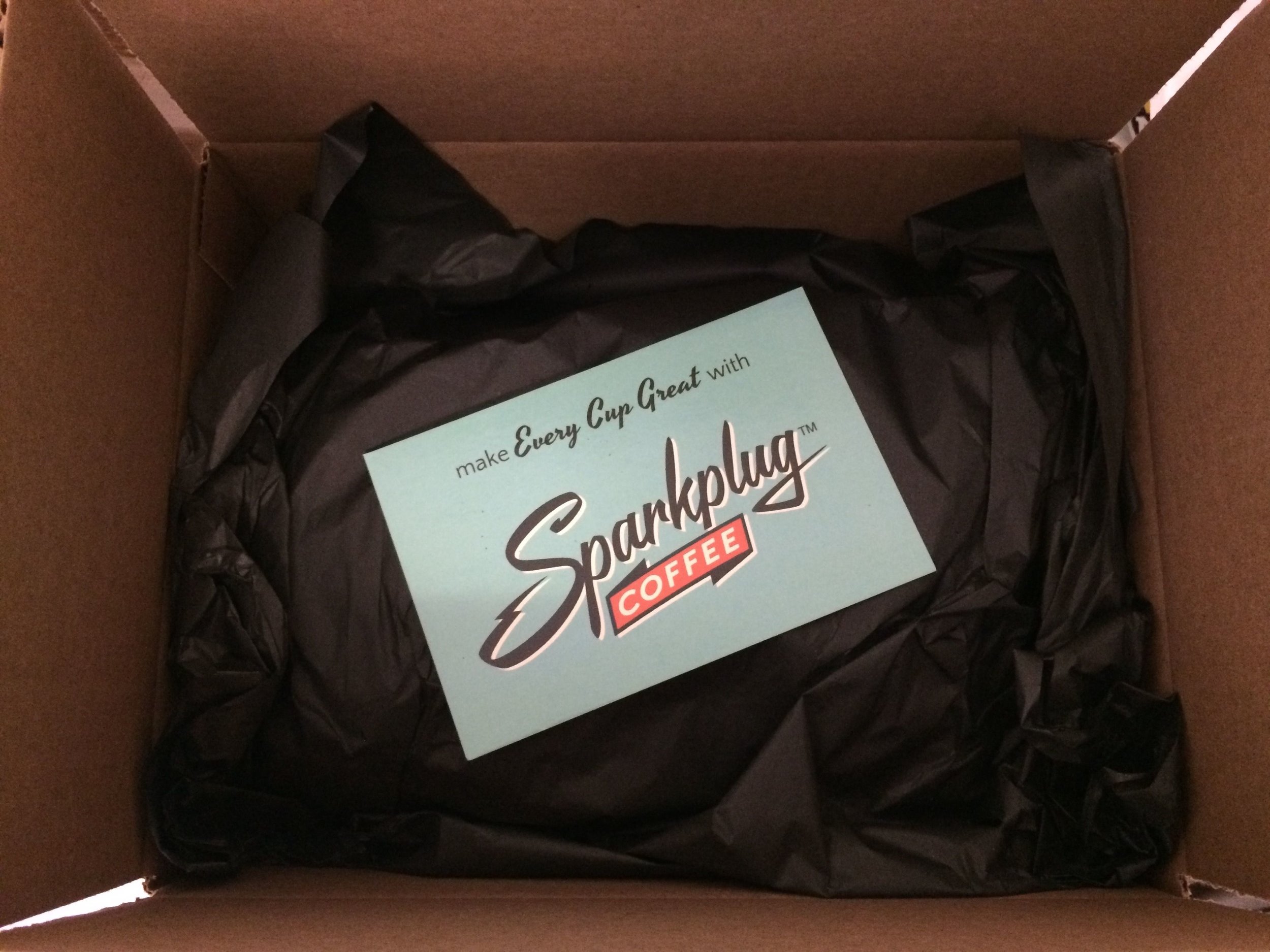 Win a gift box of Sparkplug coffee & swag