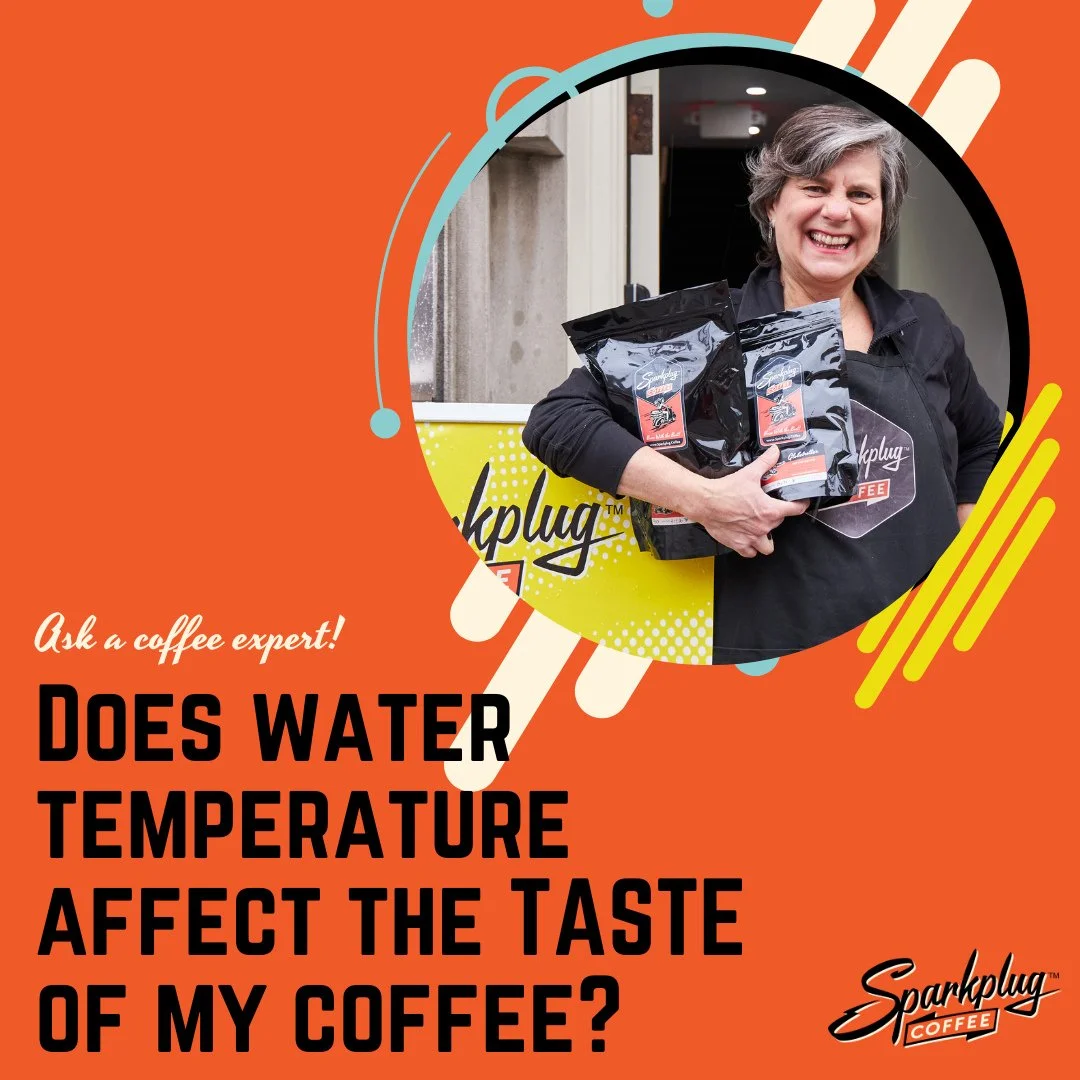 Yes! the temperature you brew your coffee at can definitely affect the TASTE of your coffee!⁠
⁠
If it's TOO HOT - your coffee will be bitter.⁠
TOO COLD - your coffee will taste sour and weak...⁠
⁠
Here's my HOT TIP! ⁠
⁠
Get it right. Let your kettle 