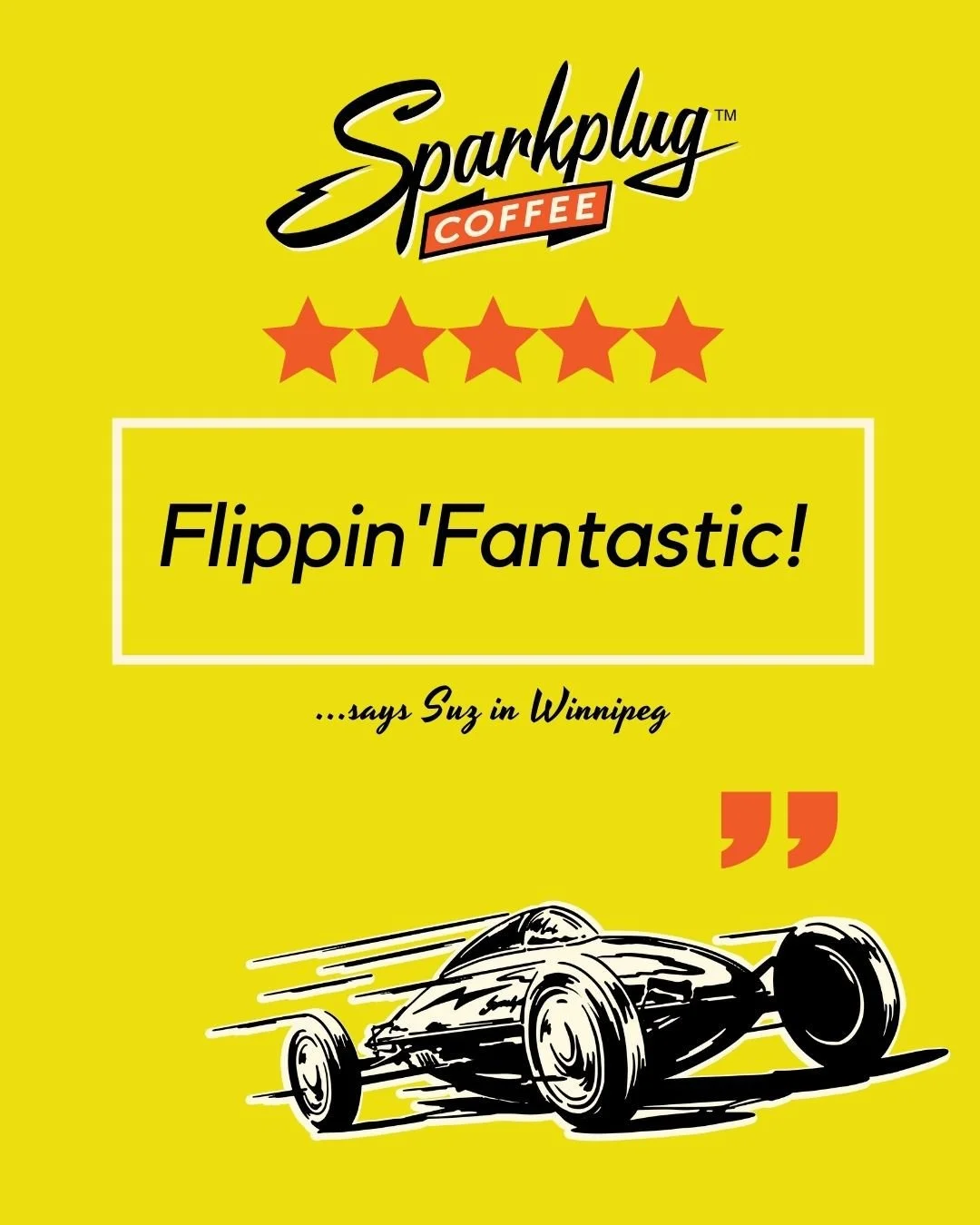 Thank you Suz! ⁠ We 🧡 that you 🧡 our coffee!⁠
Have you tried our FRESH ROASTED COFFEE yet!?⁠
⁠
From a divine decaf to 3 x deep dark roasts, there's a blend for every coffee connoisseur.⁠
⁠
+ Whole bean or ground bespoke for YOUR coffee maker, deliv