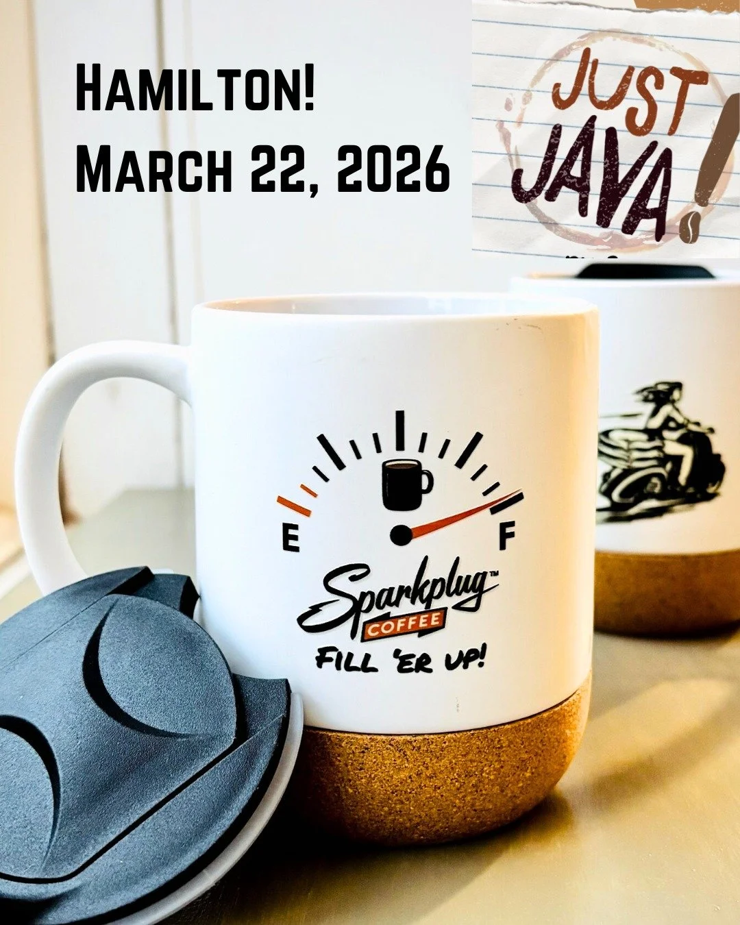 Hamilton! Let's have coffee! Just Java Coffee Festival is on Sunday. Unlimited coffee - you'll be jittery for days! Book &amp; Mug swap! Open mic! 
Get your tickets at Bridgeworks.ca (or message me TODAY to see if we have an extra for you)

 @justjav