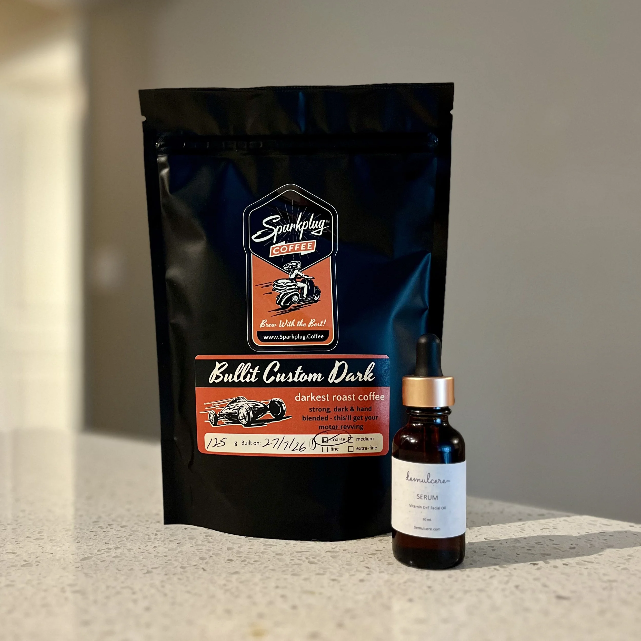 Coffee plus coffee serum