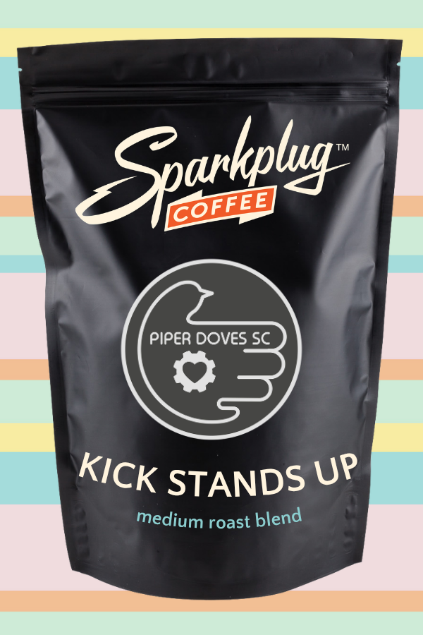 Piper Doves Scooter Club coffee