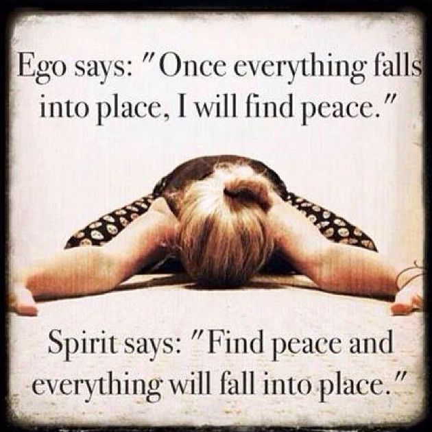 Give yourself time and space to be alone and focus on what is important - you . 
