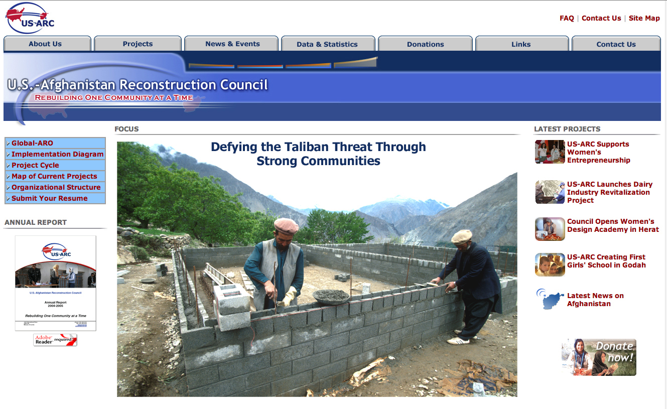 US-ARC Web Site