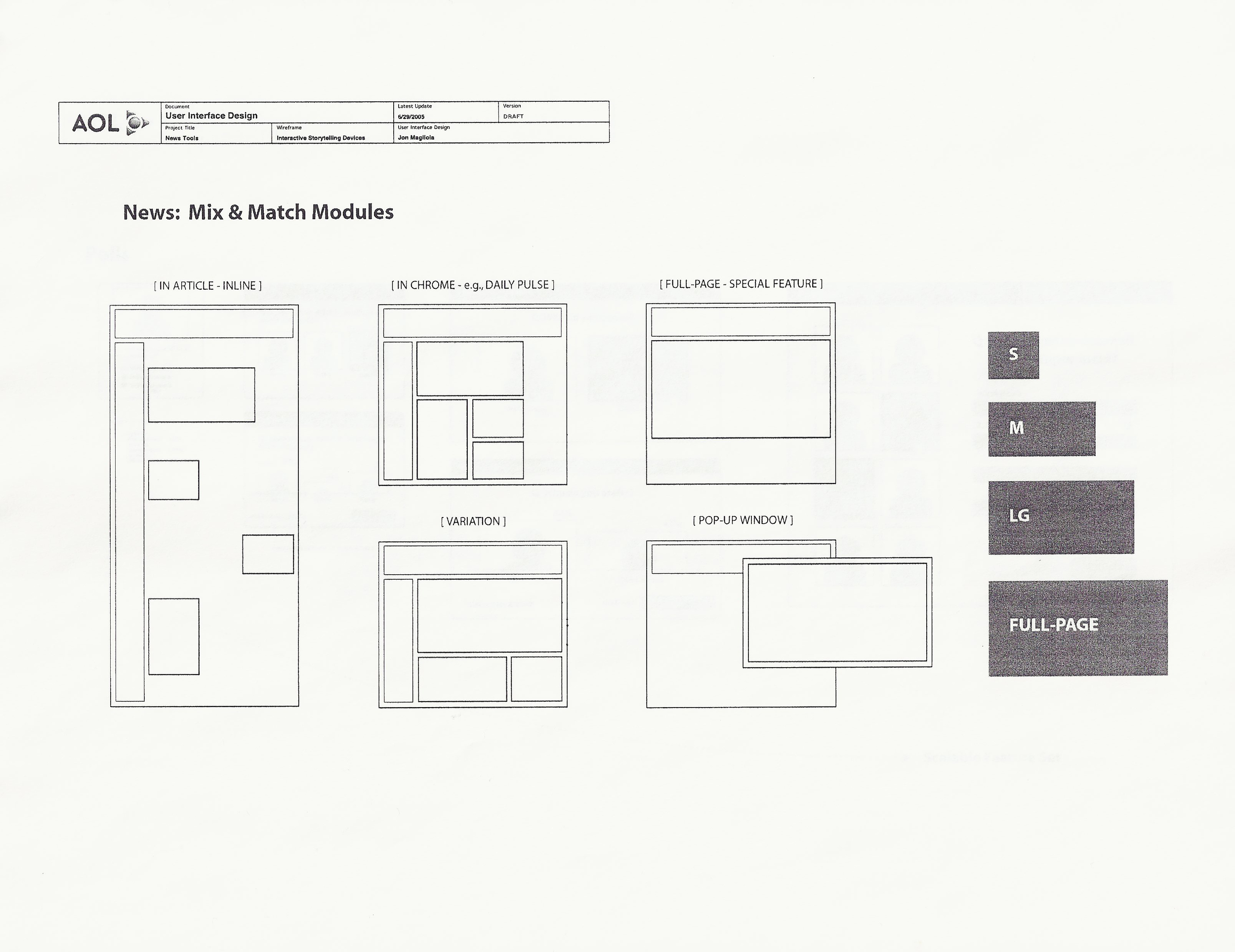 Daily Pulse - User Interface Design