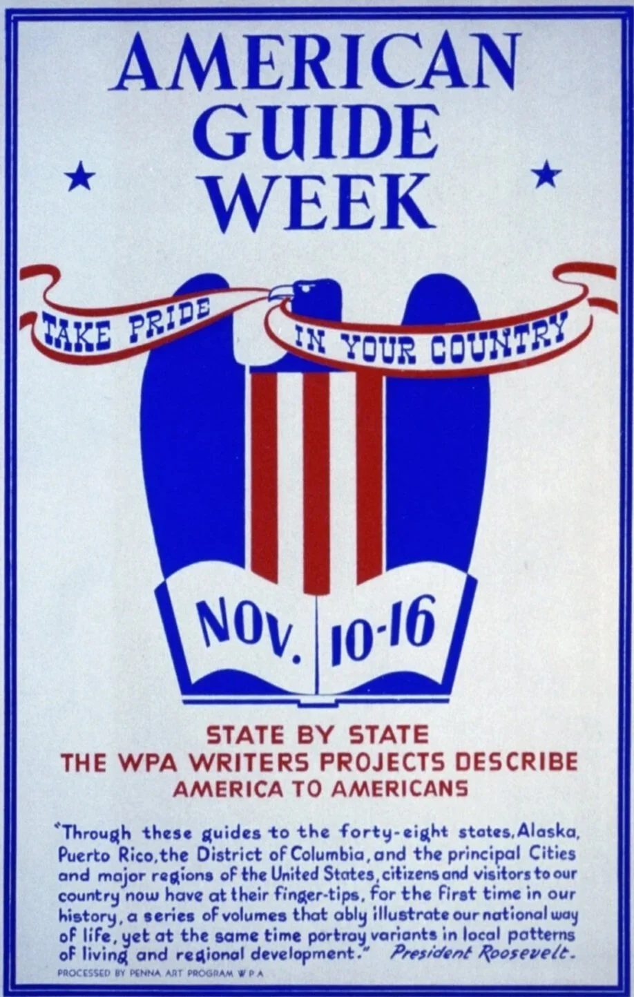 The America Project poster, 1941